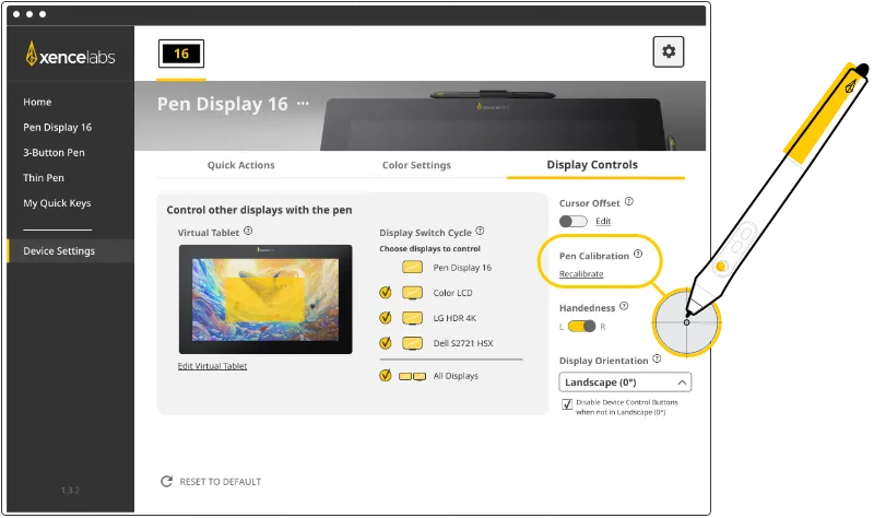 Xencelabs ペンディスプレイ16バンドルの設定方法 | センスラボ